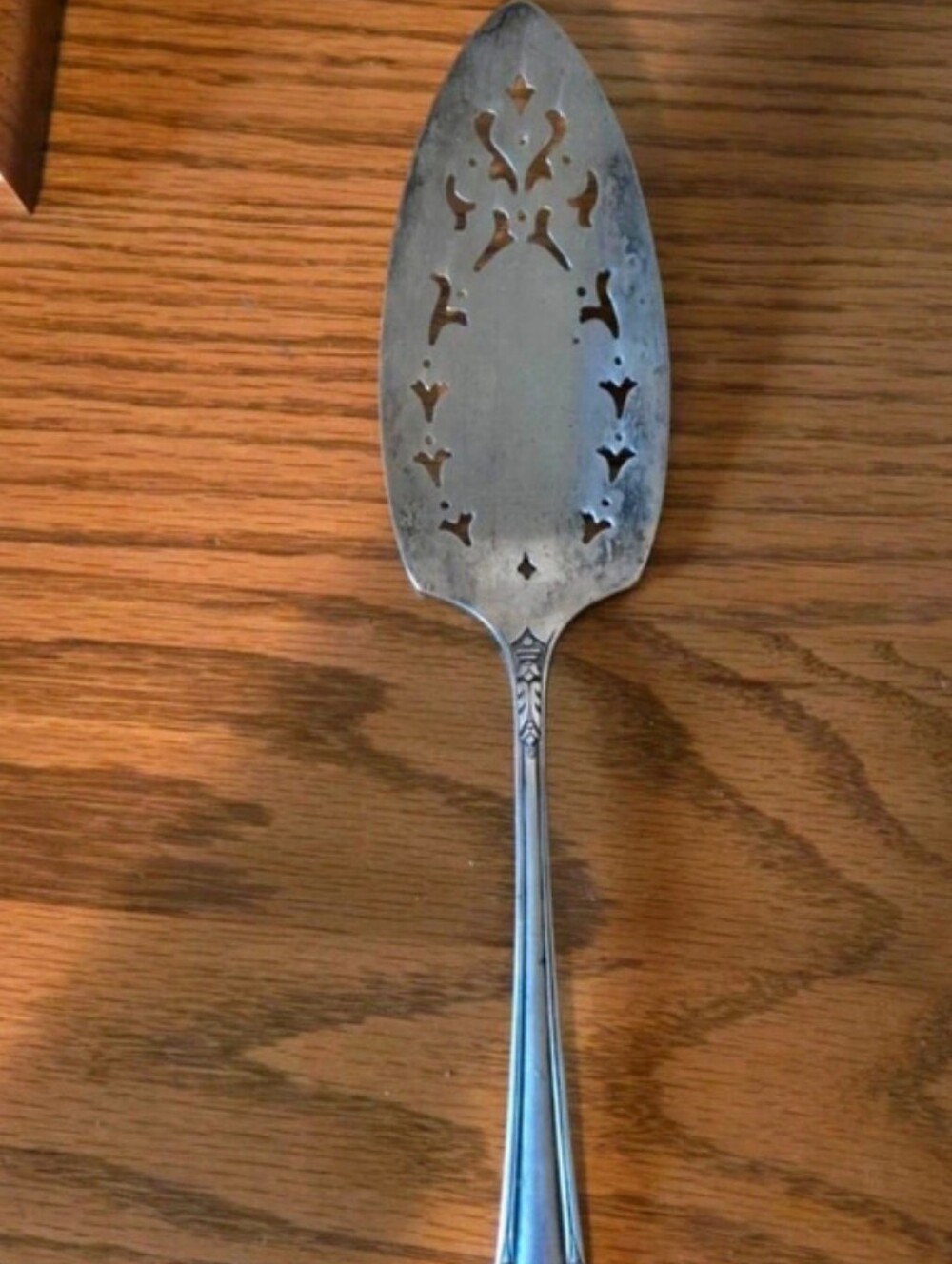 Vintage Sl Gh Rogers 1929 Berkeley Pierced Pie/Cake Server/Knife